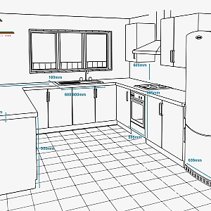 Diện tích phòng bếp Tiêu Chuẩn là bao nhiêu M2? [Chi Tiết]